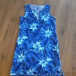 LANDS END Sleeveless Beach Cover Up
